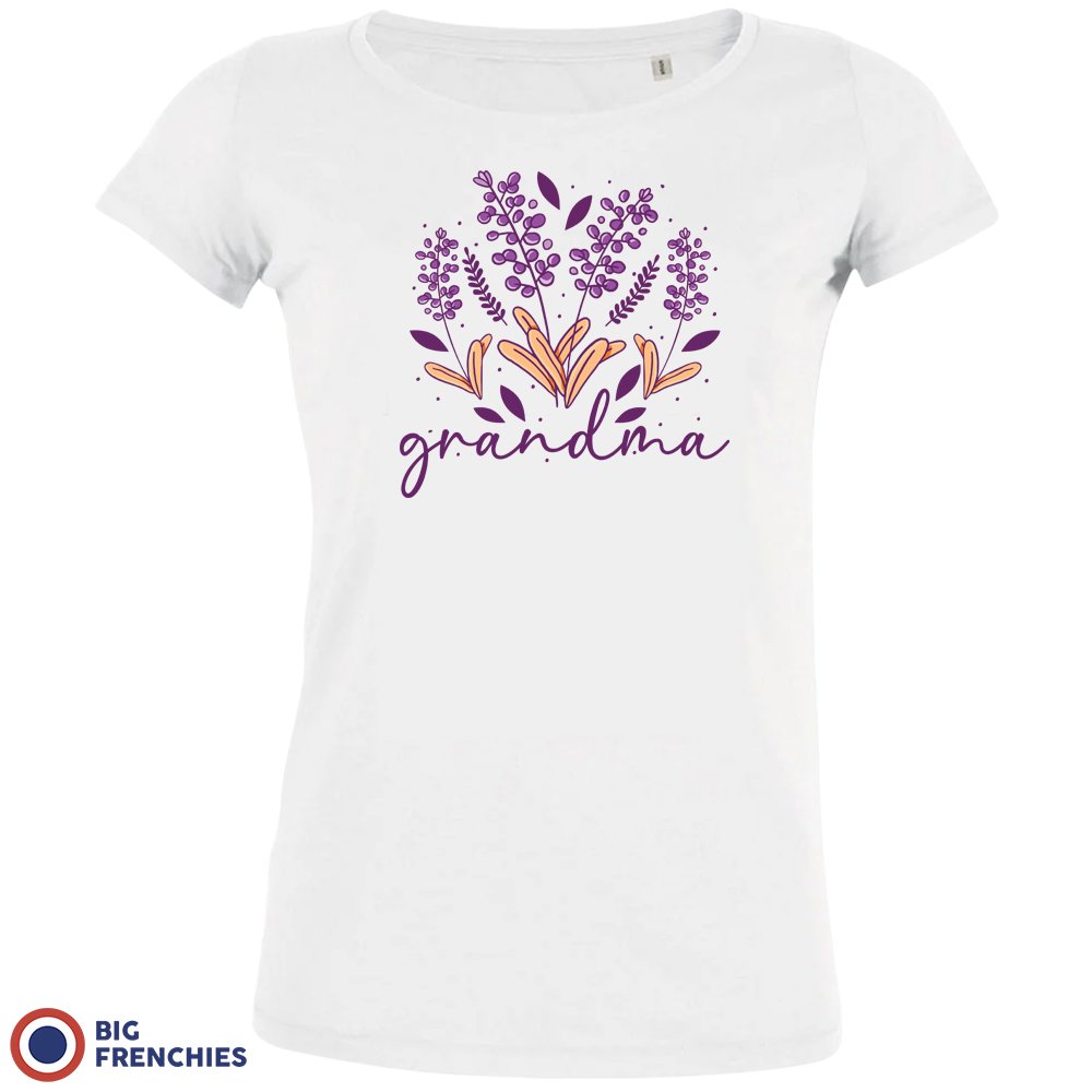Grandma Flowers Women's Organic Cotton Tee