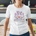 Grandma Flowers Women's Organic Cotton Tee
