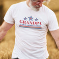 Grandpa A True American Hero Men's Organic Tee