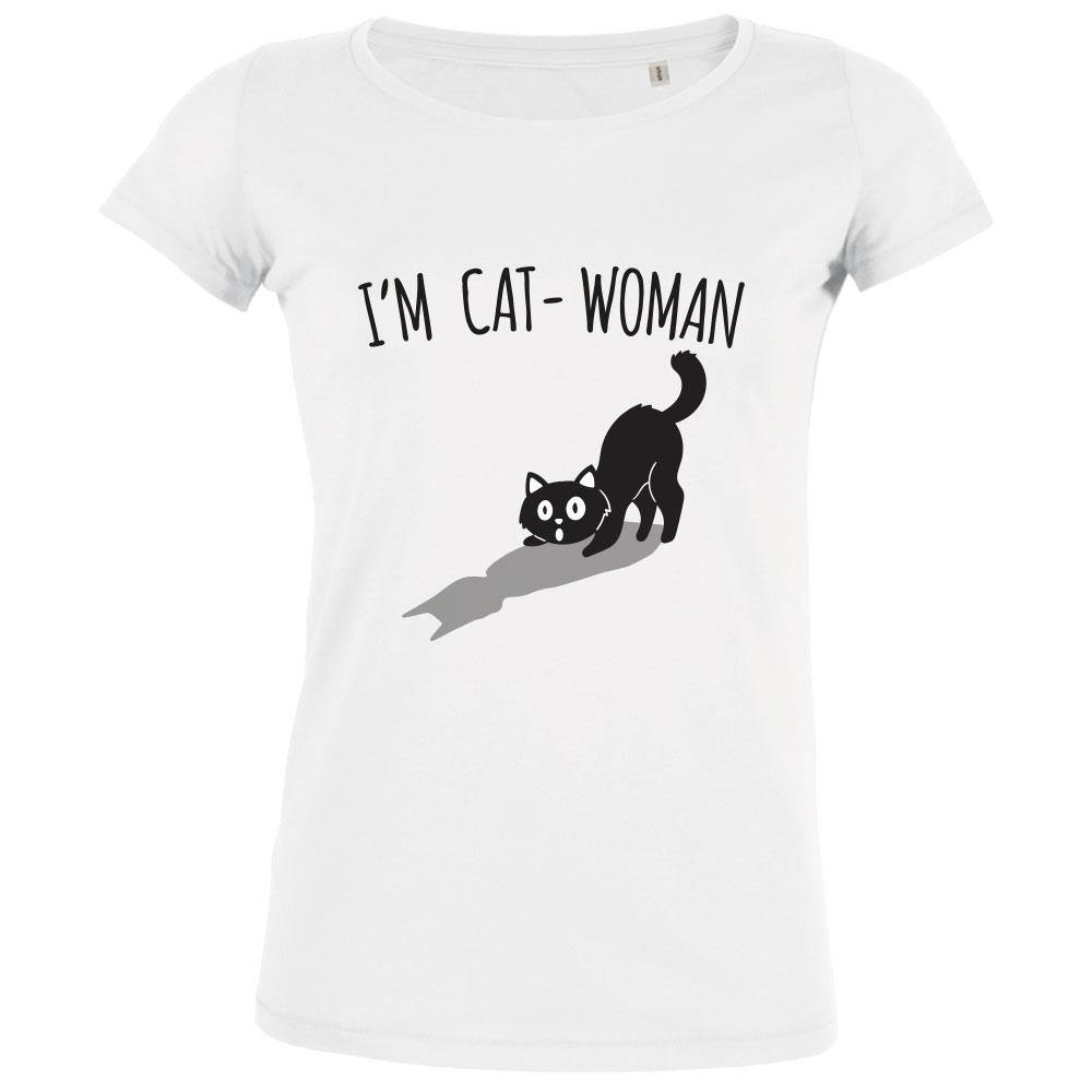I'm A Cat Woman Women's Organic Tee