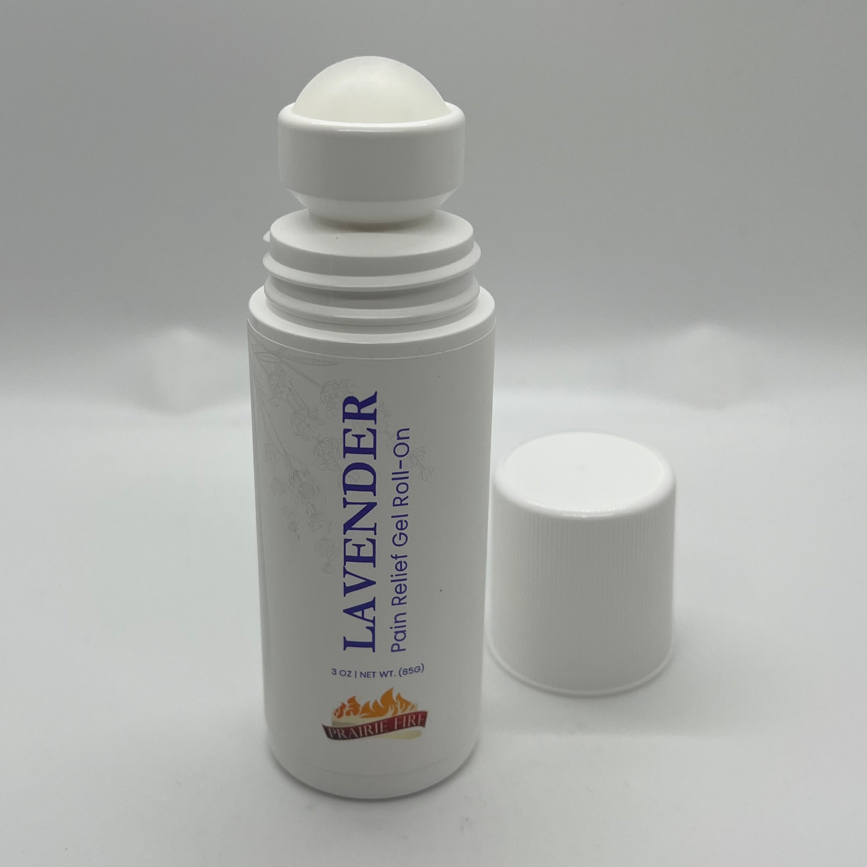 Lavender & Menthol Soothe Pain Gel Roll-on - 3 oz. (Prairie Fire Lavender Farm Richter's)
